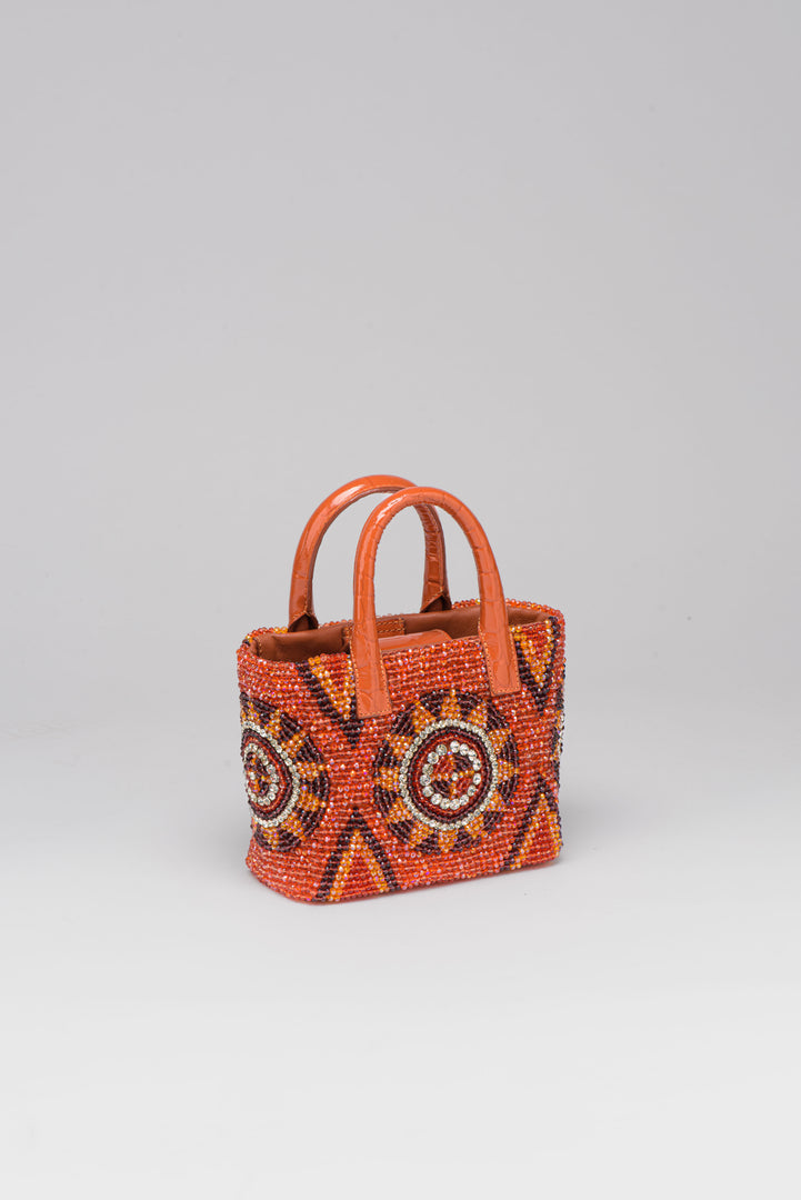 Small Arabia Patent Pop Tote