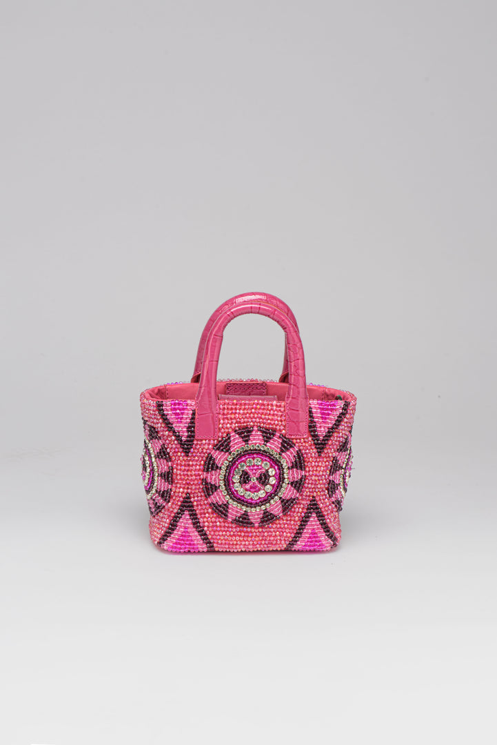 Small Arabia Patent Pop Tote