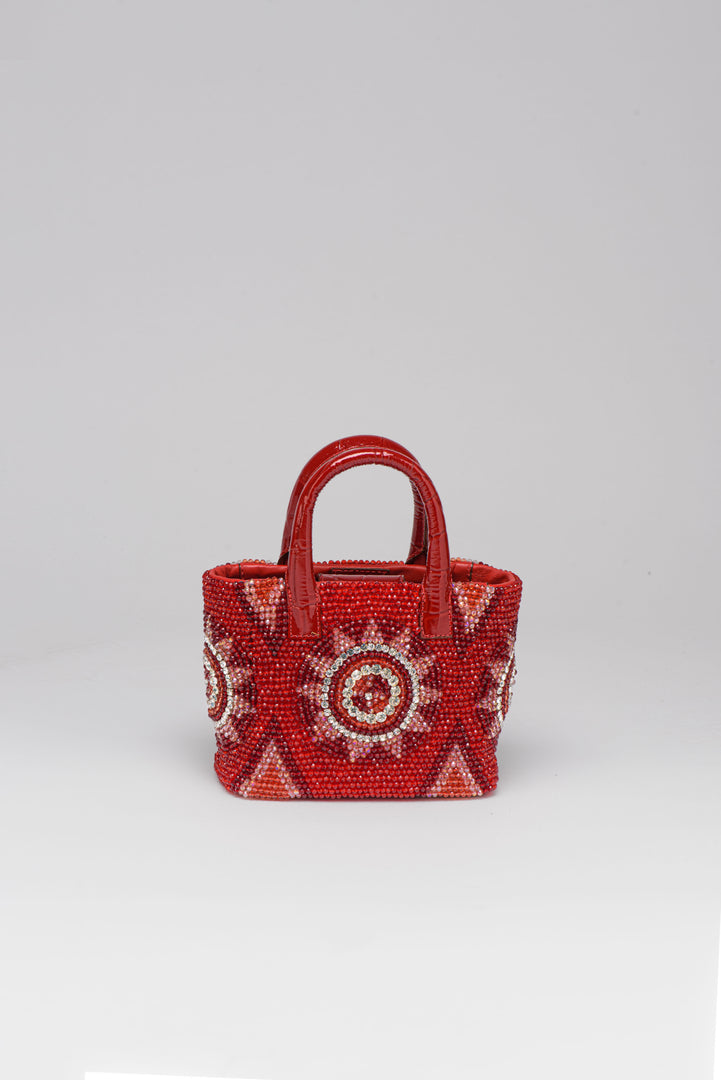 Small Arabia Patent Pop Tote