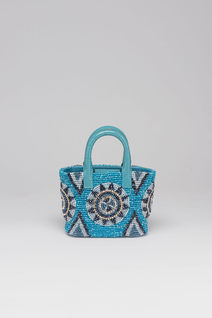Small Arabia Patent Pop Tote