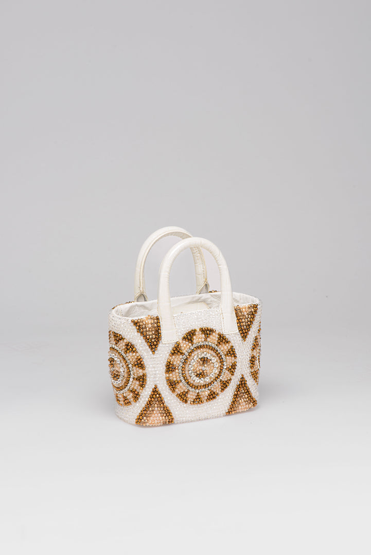 Small Arabia Patent Pop Tote