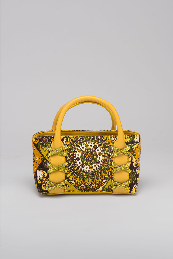 Small Kriss Mandala Carpet Wedge Tote