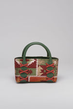 Load image into Gallery viewer, Small Kriss Native Carpet Wedge Tote