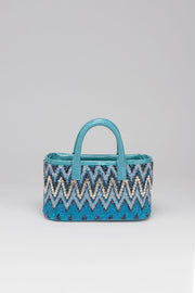 Small Ziggy Patent Leather Flap Tote