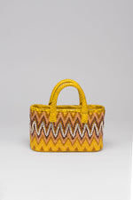 Load image into Gallery viewer, Small Ziggy Snakeskin Flap Tote
