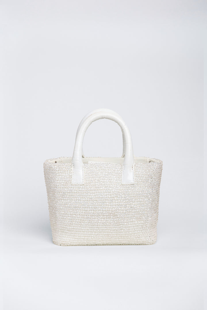 Small Crystal Patent Pop Tote
